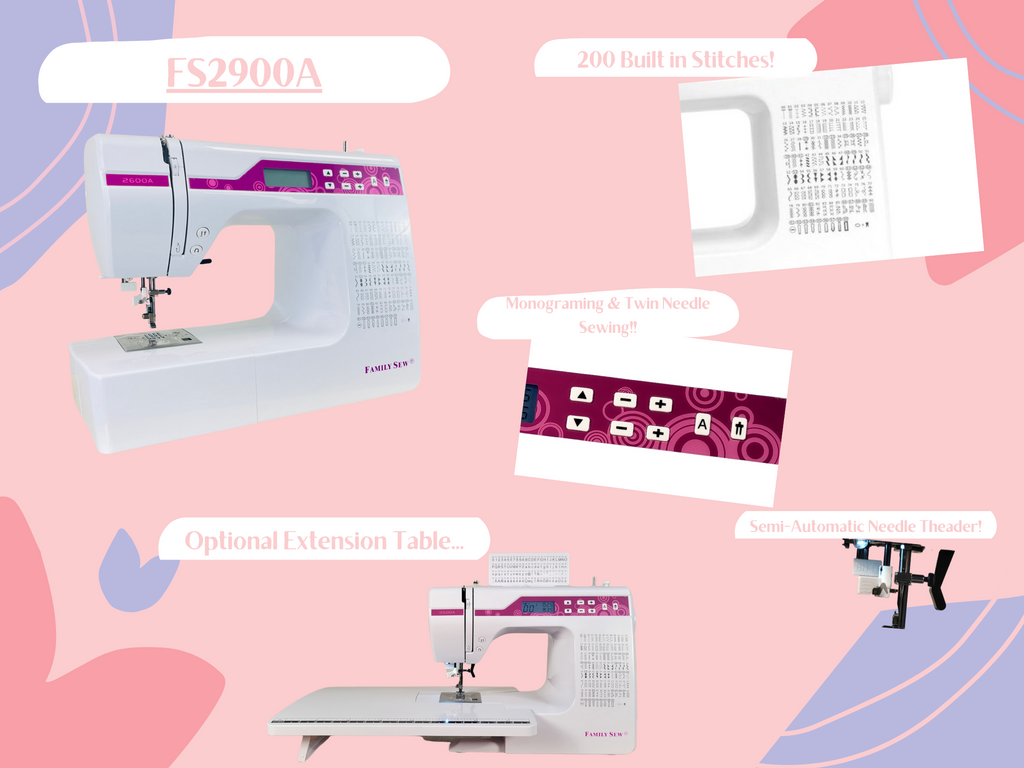 Family Sew FS2600A Computerized Sewing & Quilting Machine